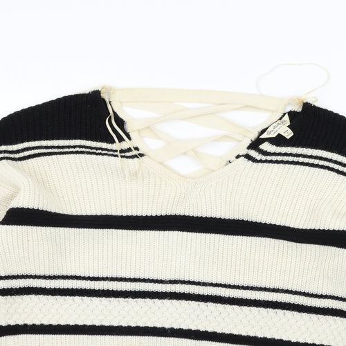 Miss Selfridge Womens Beige   Pullover Jumper Size 12