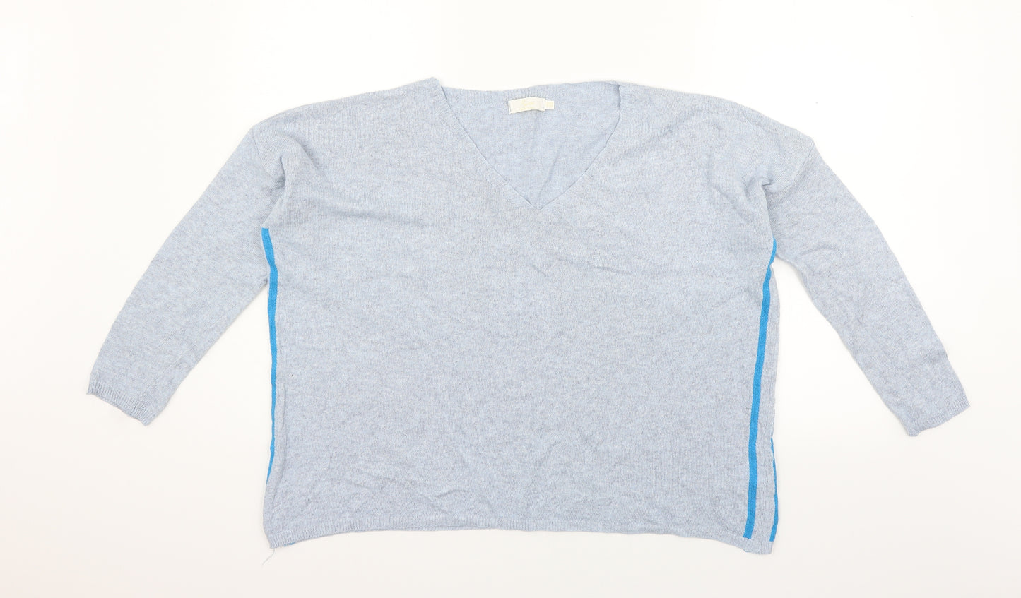 sarta Womens Blue   Pullover Jumper One Size