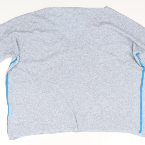 sarta Womens Blue   Pullover Jumper One Size