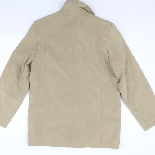 EWM Womens Beige   Jacket Coat Size 12