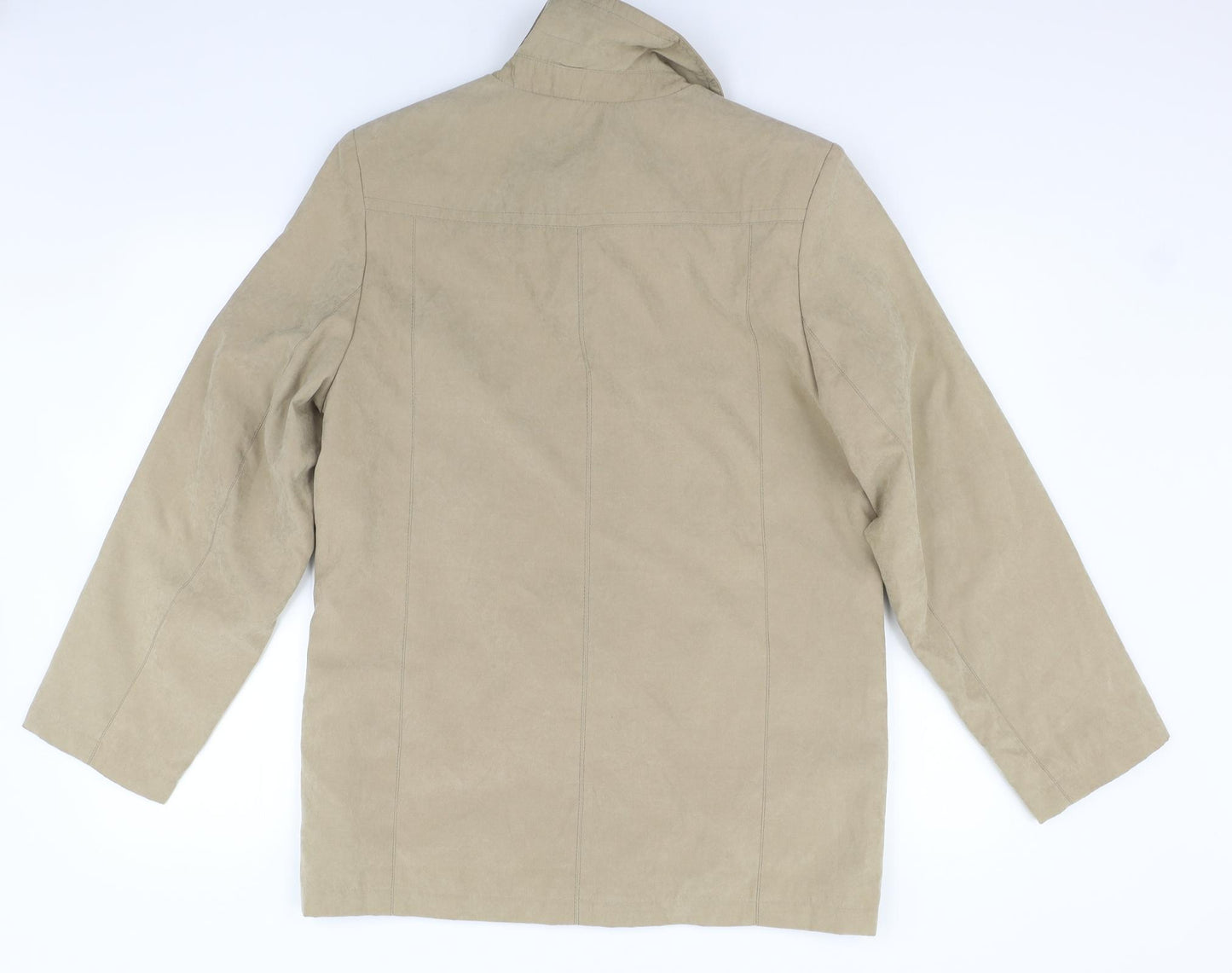 EWM Womens Beige   Jacket Coat Size 12