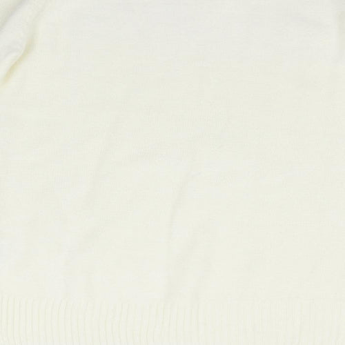 EWM Womens Beige   Pullover Jumper Size M