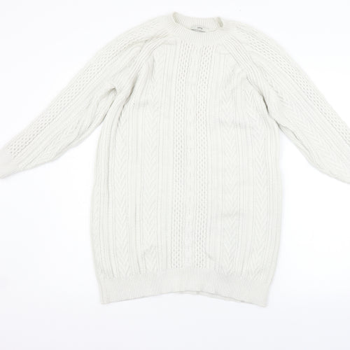 George Womens White   Fit & Flare  Size M
