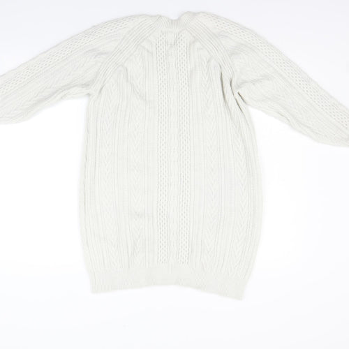 George Womens White   Fit & Flare  Size M