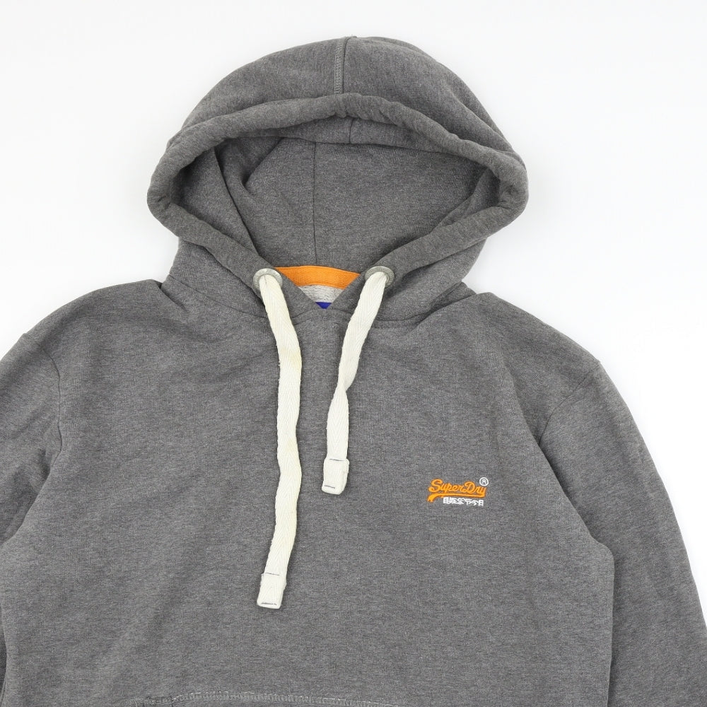 Superdry Mens Grey   Pullover Sweatshirt Size M