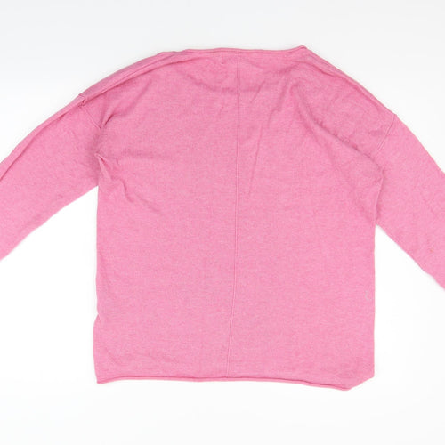 H&M Womens Pink   Pullover Jumper Size L