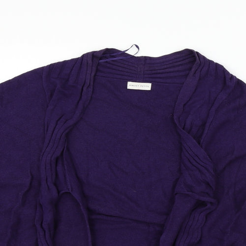 MINUTE Womens Purple   Cardigan Jumper Size 12