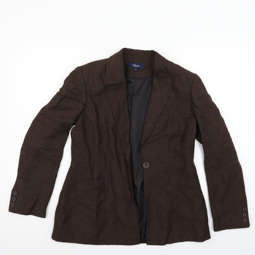 Debenhams Womens Brown   Jacket Blazer Size 12