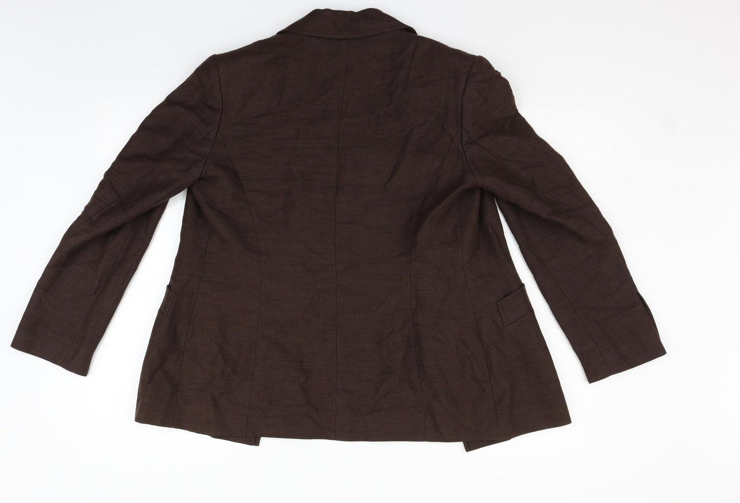 Debenhams Womens Brown   Jacket Blazer Size 12