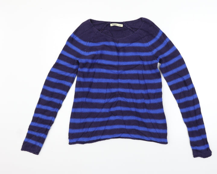 Old Navy Womens Blue Striped  Pullover Jumper Size S