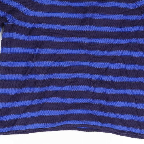 Old Navy Womens Blue Striped  Pullover Jumper Size S