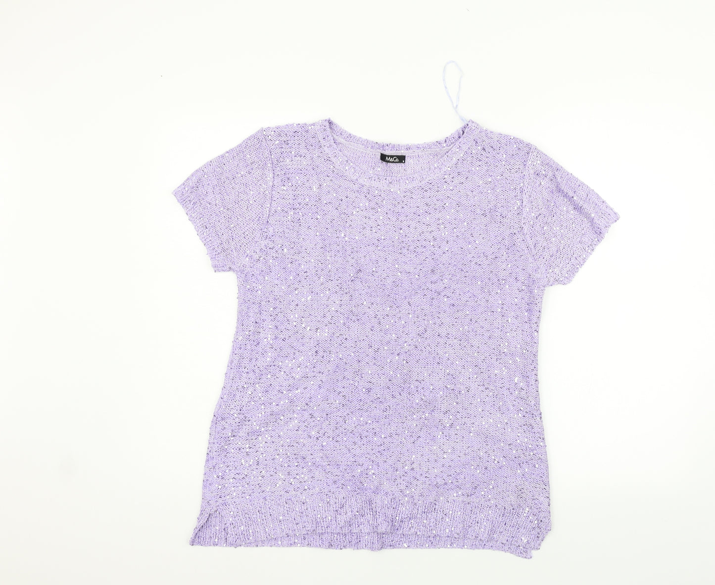 M&Co Womens Pink   Pullover Jumper Size 16