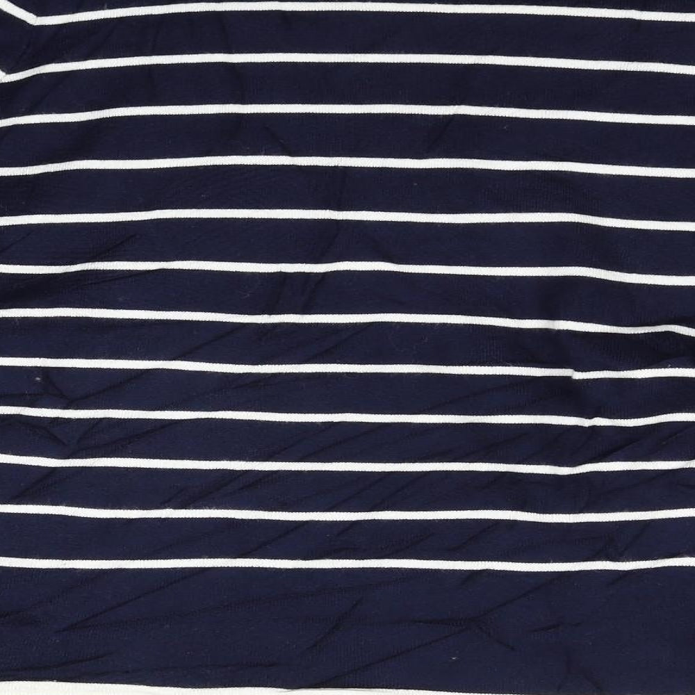 Bonmarché Womens Blue Striped  Pullover Jumper Size 22