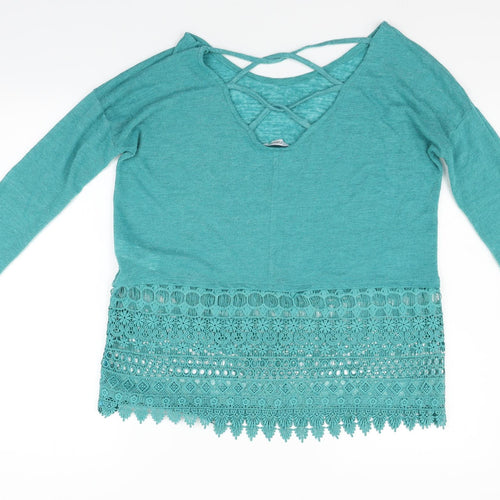 NEXT Womens Green   Pullover Jumper Size 10