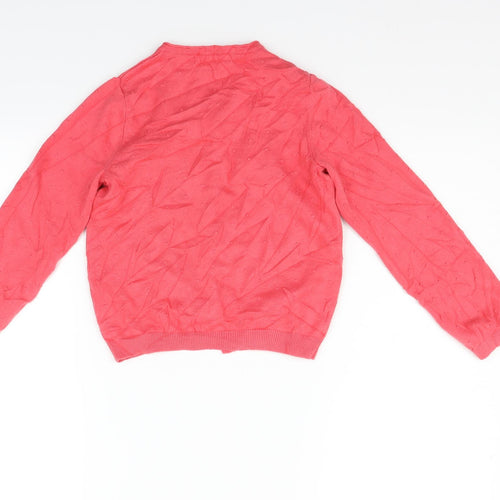 George Girls Pink   Cardigan Jumper Size 8-9 Years