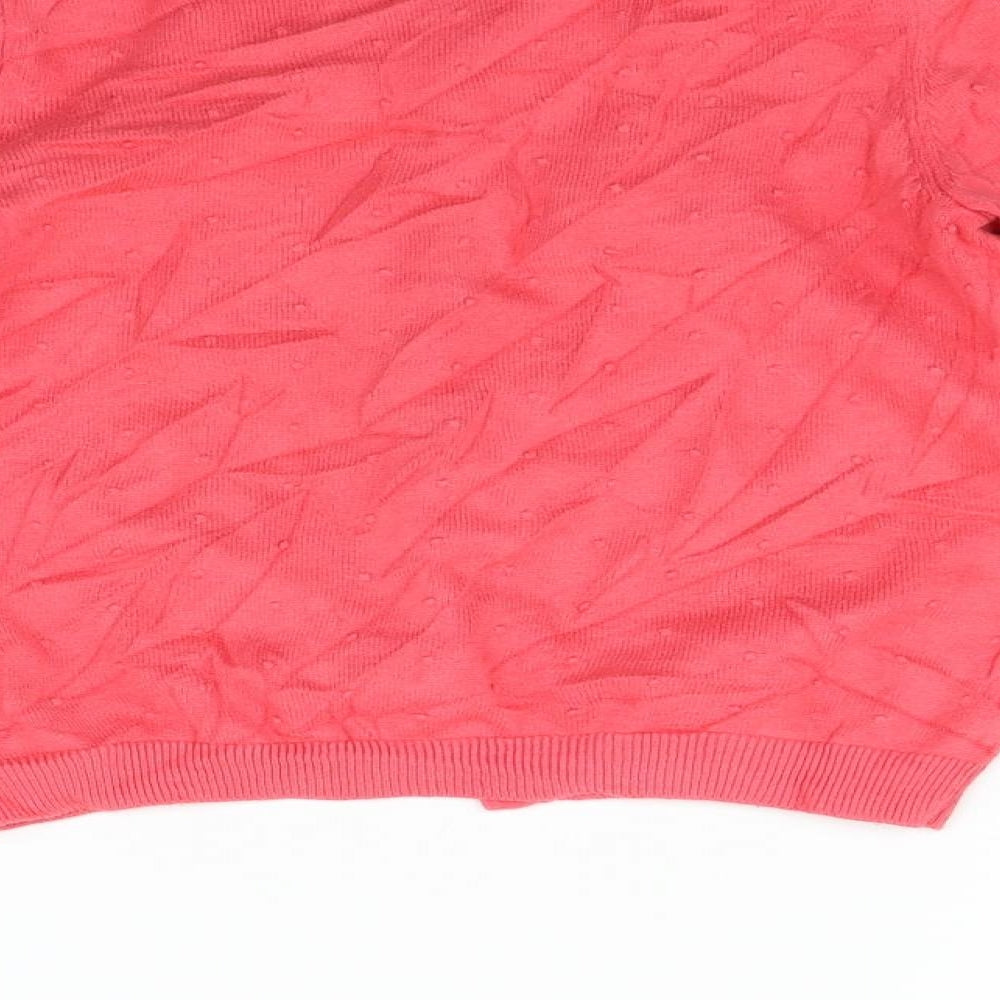 George Girls Pink   Cardigan Jumper Size 8-9 Years