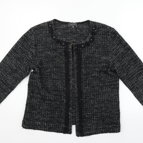 Per Una Womens Black   Cardigan Jumper Size M