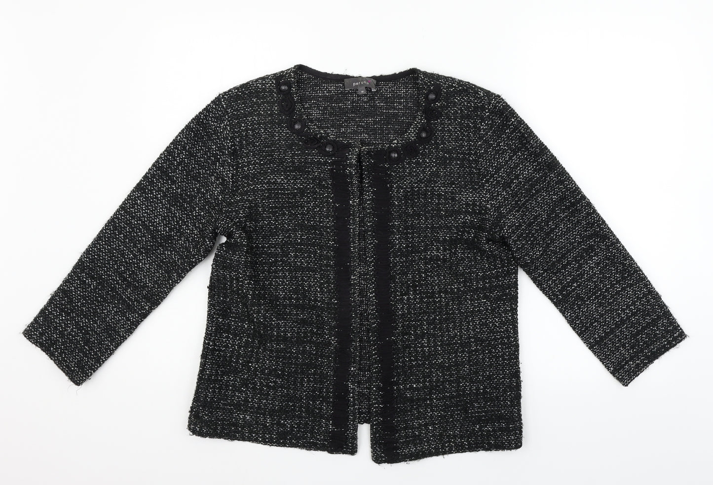 Per Una Womens Black   Cardigan Jumper Size M
