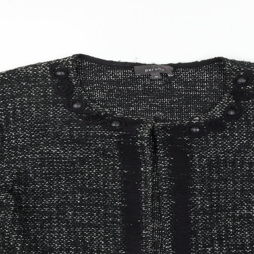 Per Una Womens Black   Cardigan Jumper Size M