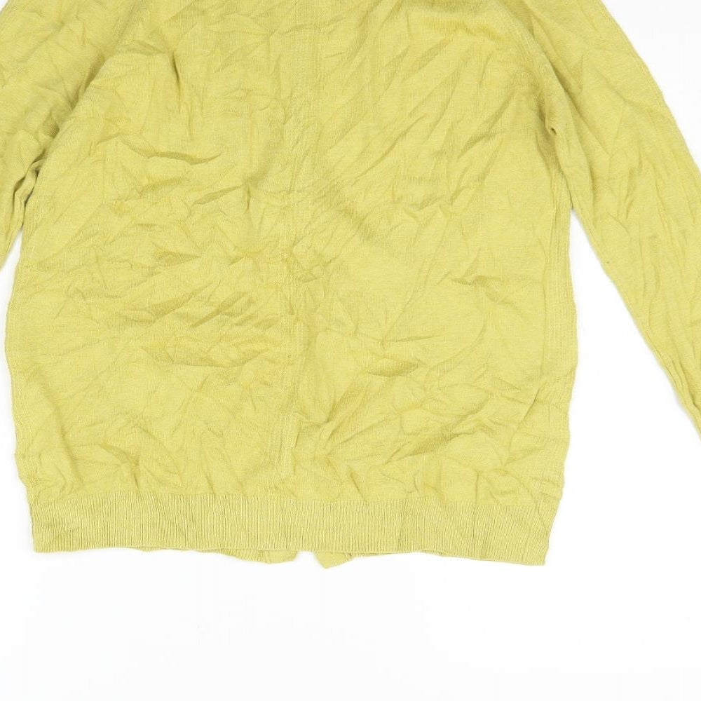 NEXT Womens Yellow   Cardigan Jumper Size 10