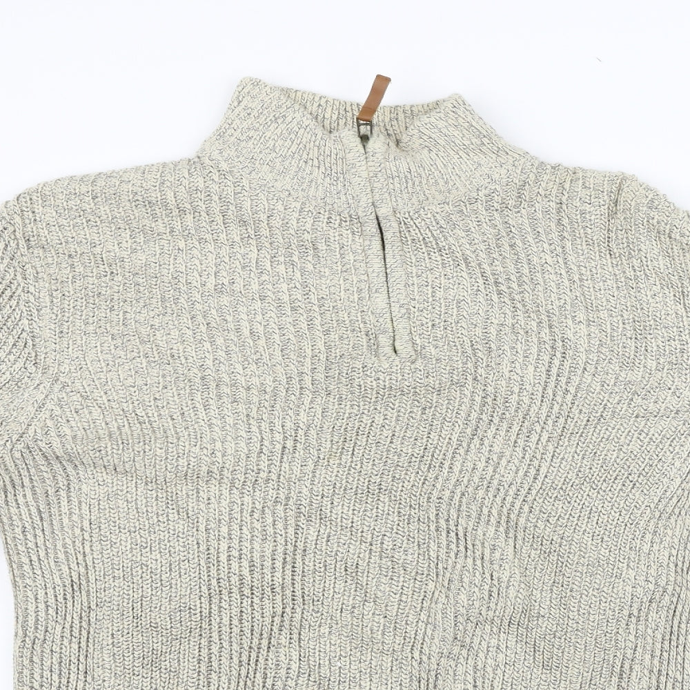 Maine Mens Beige   Pullover Jumper Size M