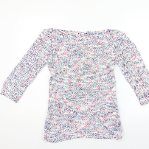 Marks and Spencer Womens White   Pullover Jumper Size 10