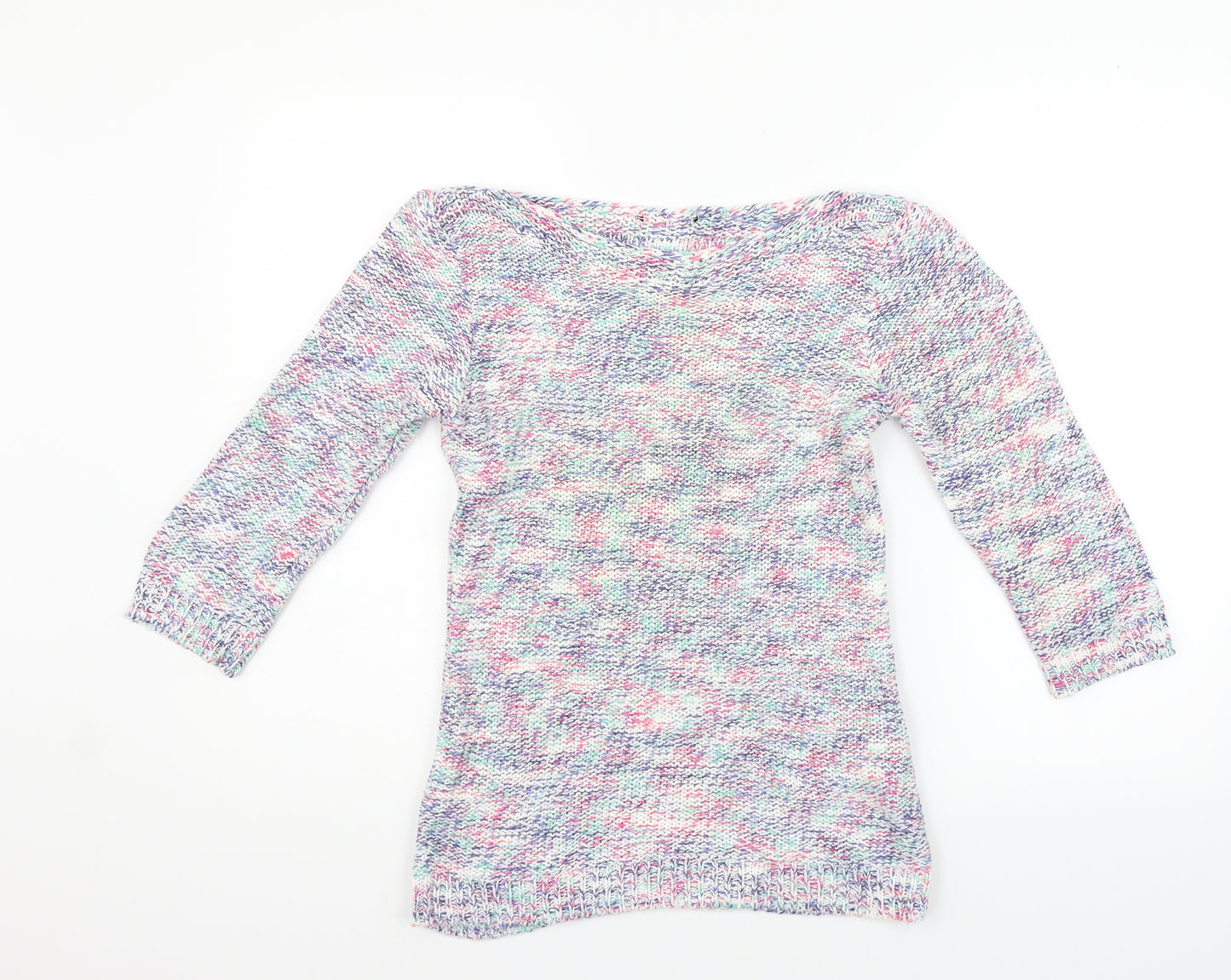 Marks and Spencer Womens White   Pullover Jumper Size 10