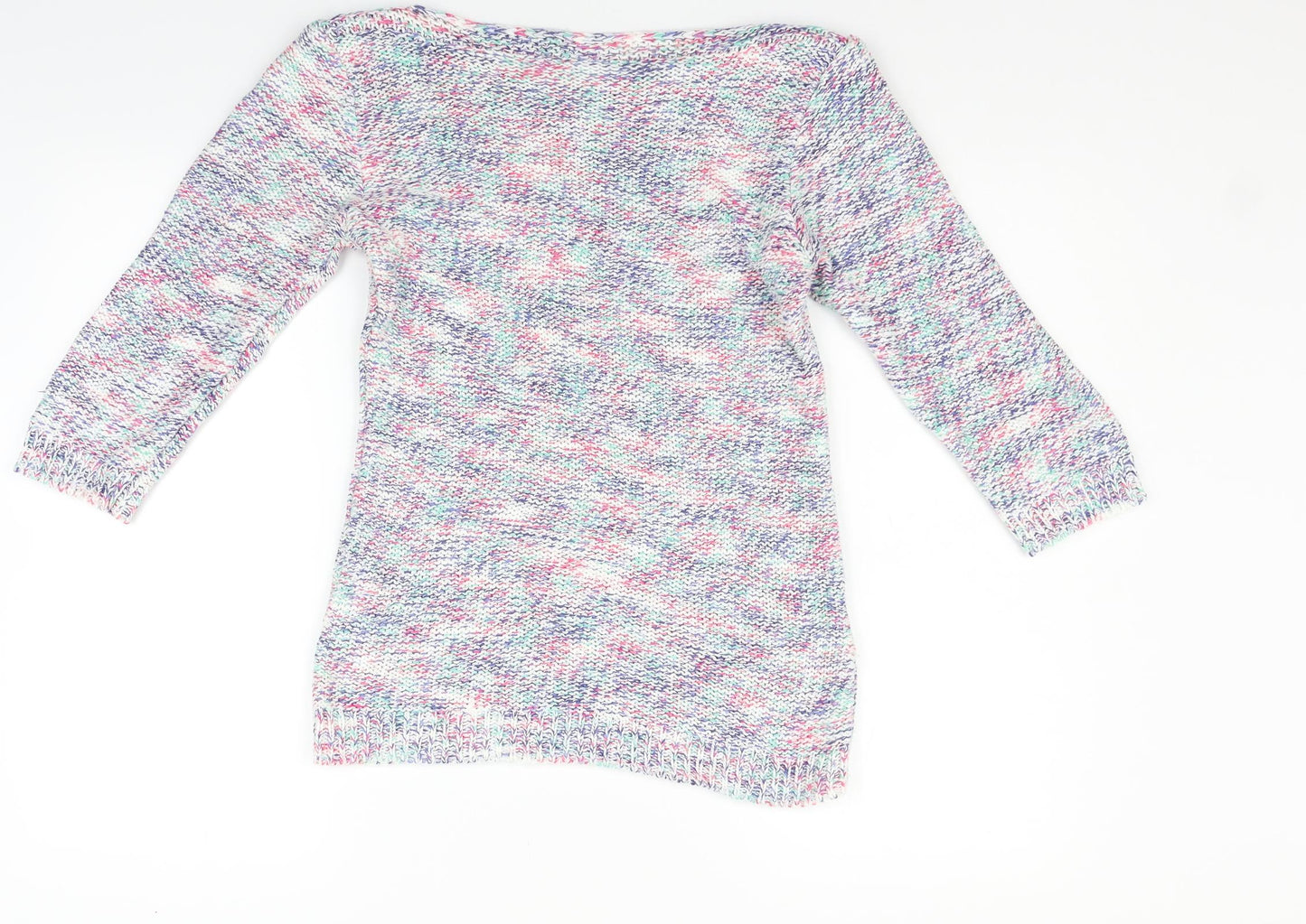 Marks and Spencer Womens White   Pullover Jumper Size 10