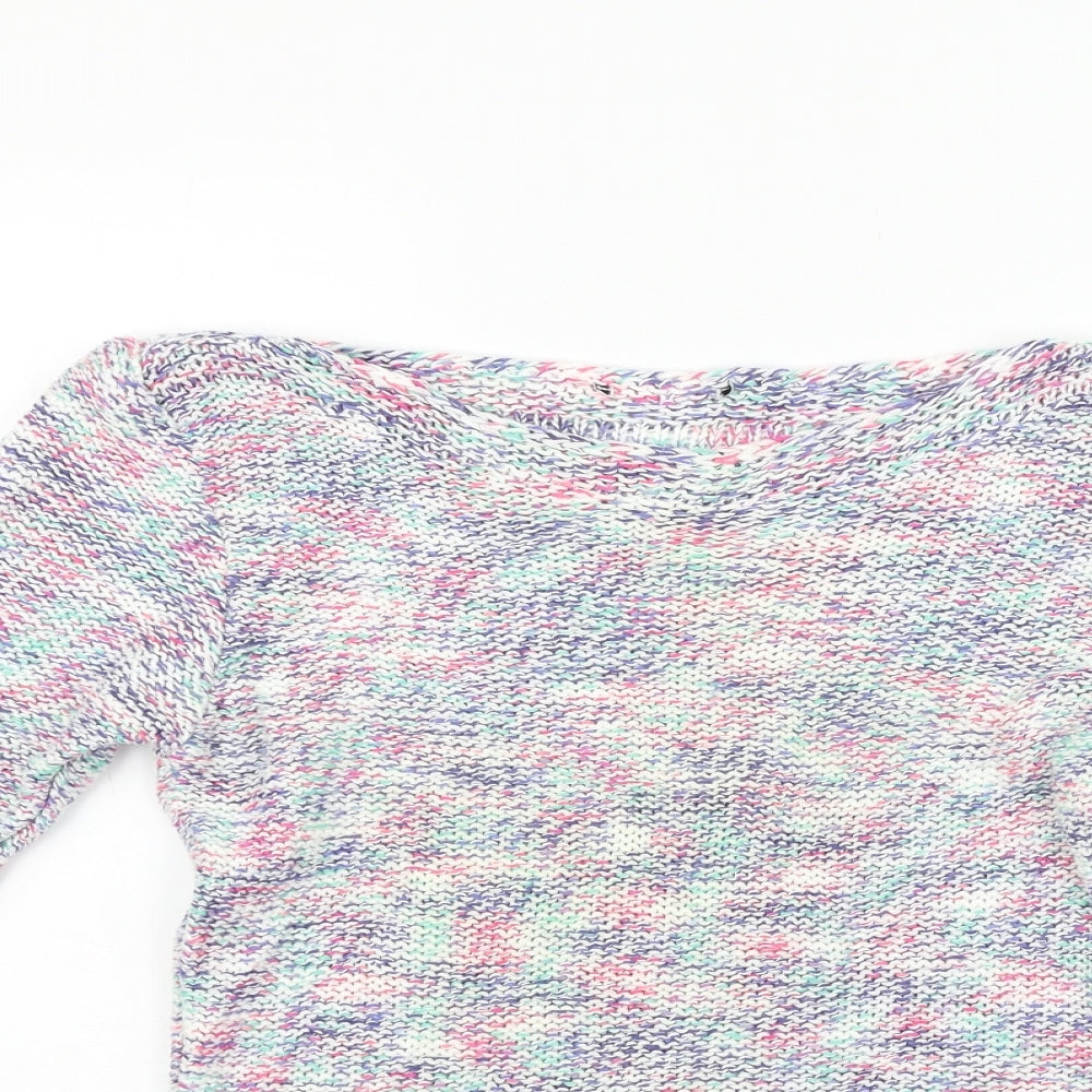 Marks and Spencer Womens White   Pullover Jumper Size 10