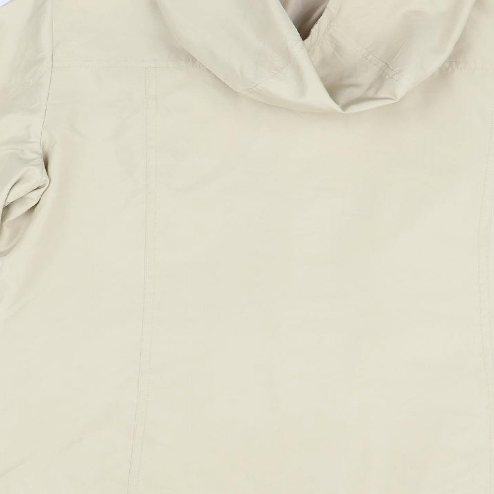 Preworn Womens Beige   Jacket Coat Size 20