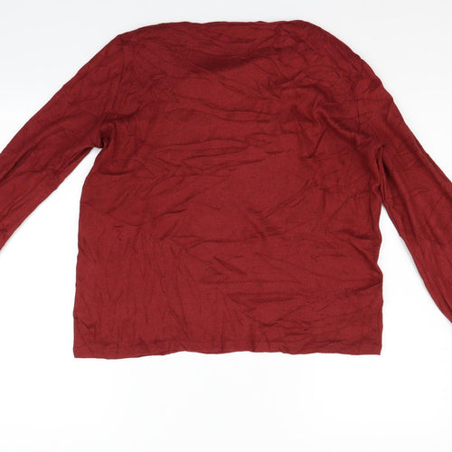 Mango Womens Purple   Pullover Jumper Size S