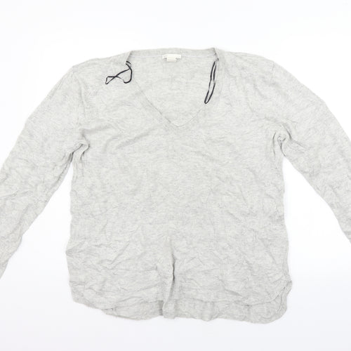 H&M Womens Grey   Pullover Jumper Size M