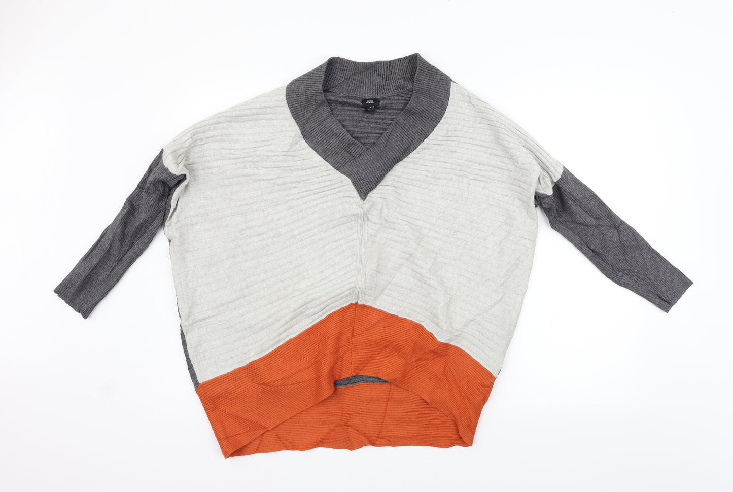 River Island Womens Grey   Pullover Jumper Size S