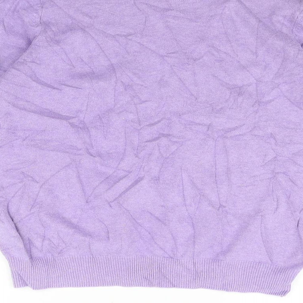 Marks and Spencer Womens Purple   Pullover Jumper Size M  - washable marks