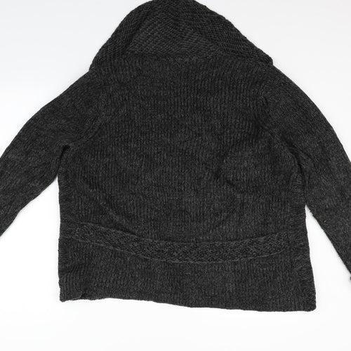 Marks and Spencer Womens Grey   Cardigan Jumper Size 18