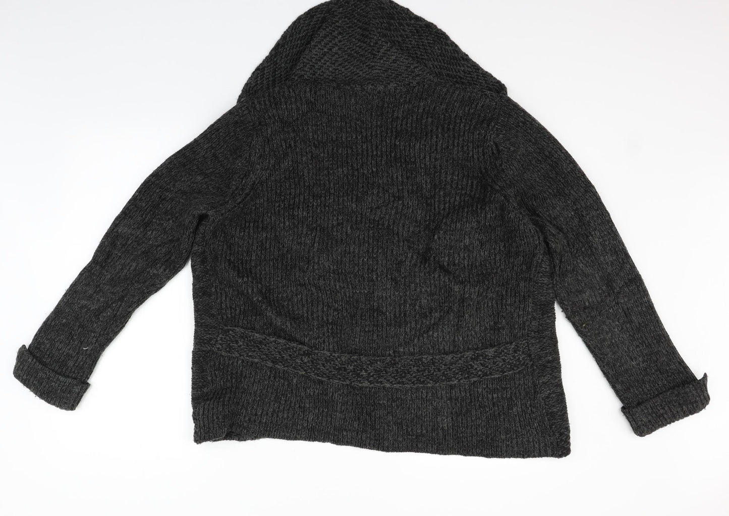 Marks and Spencer Womens Grey   Cardigan Jumper Size 18