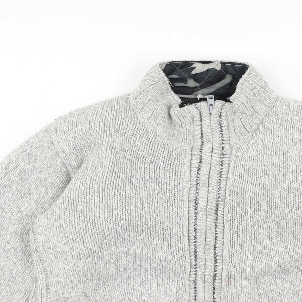 NEXT Boys Grey Ikat  Jacket  Size 11 Years