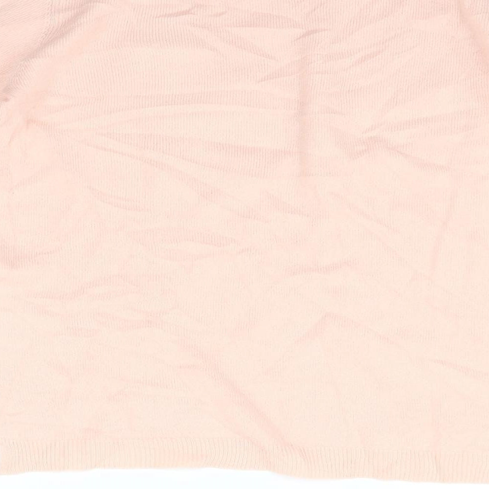 Pepperts Girls Pink   Pullover Jumper Size 12 Years  - SEQUIN