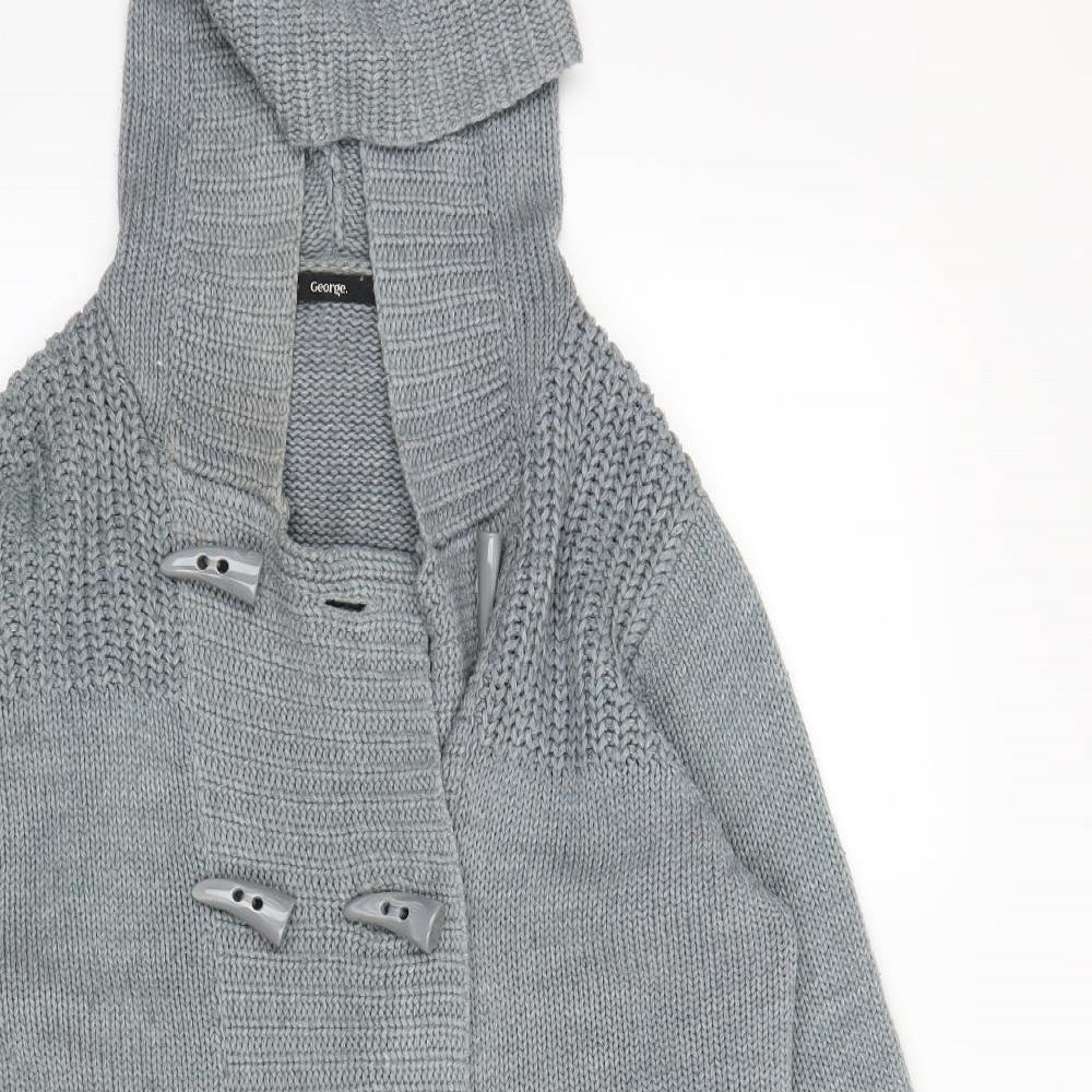 George Womens Grey   Cardigan Jumper Size 18