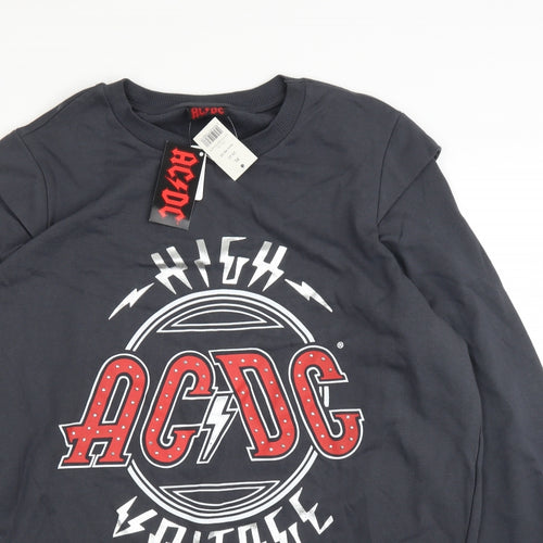 George Womens Grey   Pullover Jumper Size XL  - ACDC