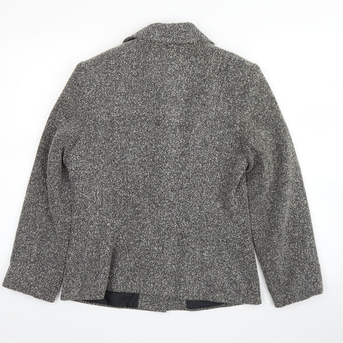 Florence & Fred Womens Grey Herringbone  Jacket  Size 12