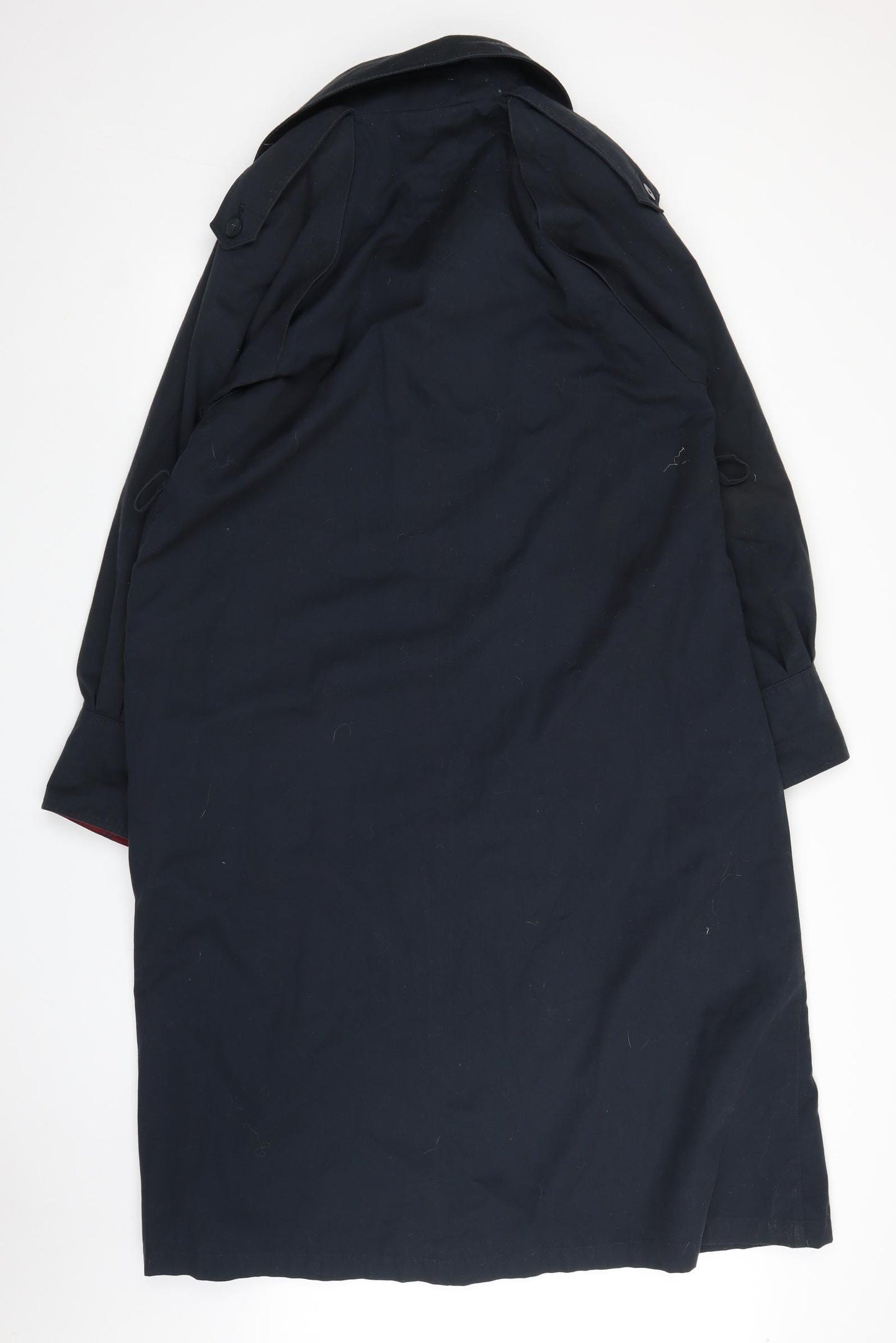 Ensign Womens Blue   Trench Coat Coat Size 10
