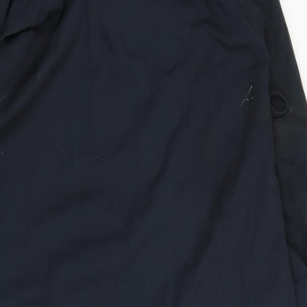Ensign Womens Blue   Trench Coat Coat Size 10