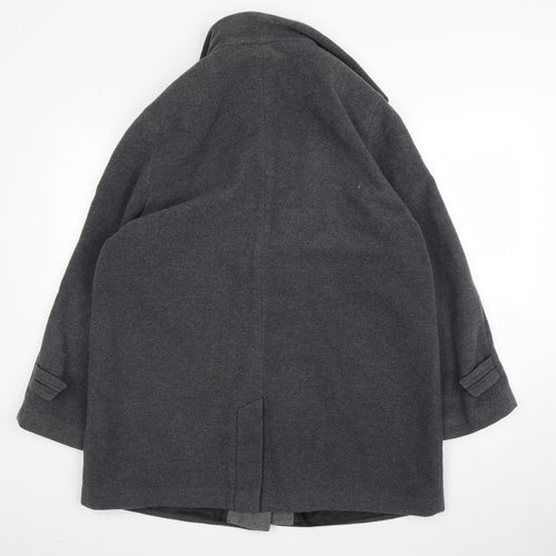 Canda Womens Grey   Overcoat Coat Size 22