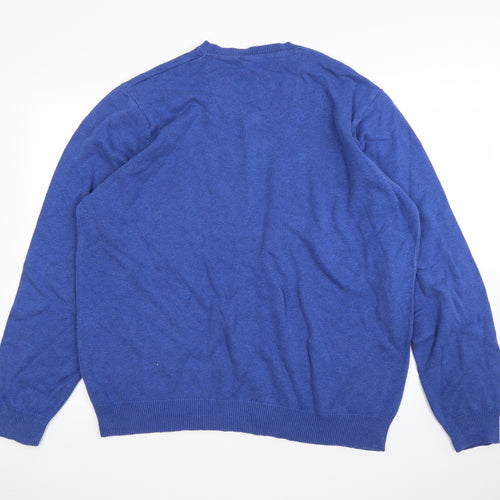 M&S Mens Blue   Pullover Jumper Size XL