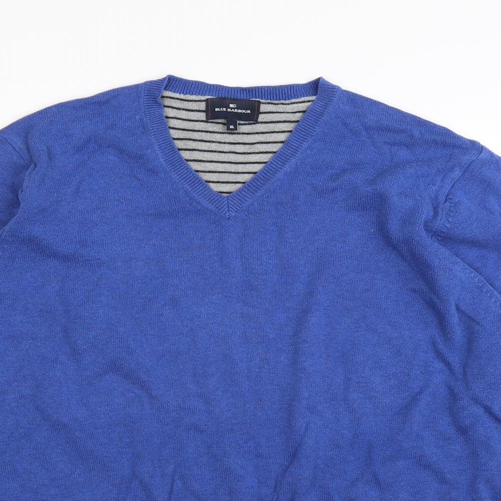M&S Mens Blue   Pullover Jumper Size XL