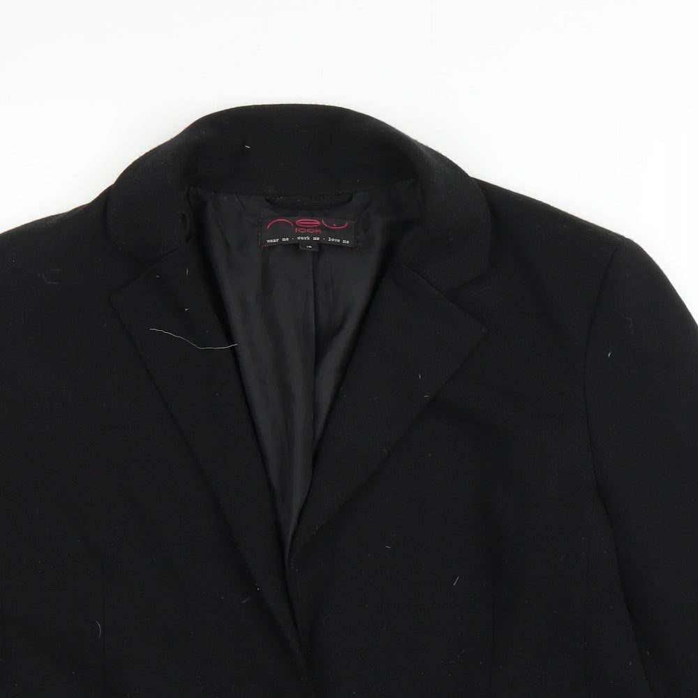 New Look Womens Black   Cardigan Jumper Size 16  - Jacket
