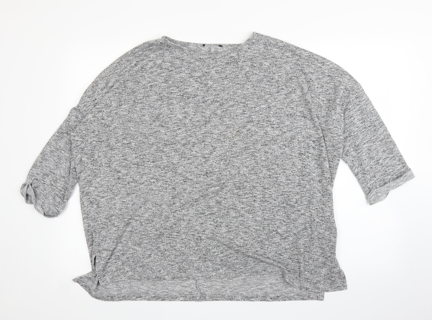 New Look Womens Grey   Basic Blouse Size L