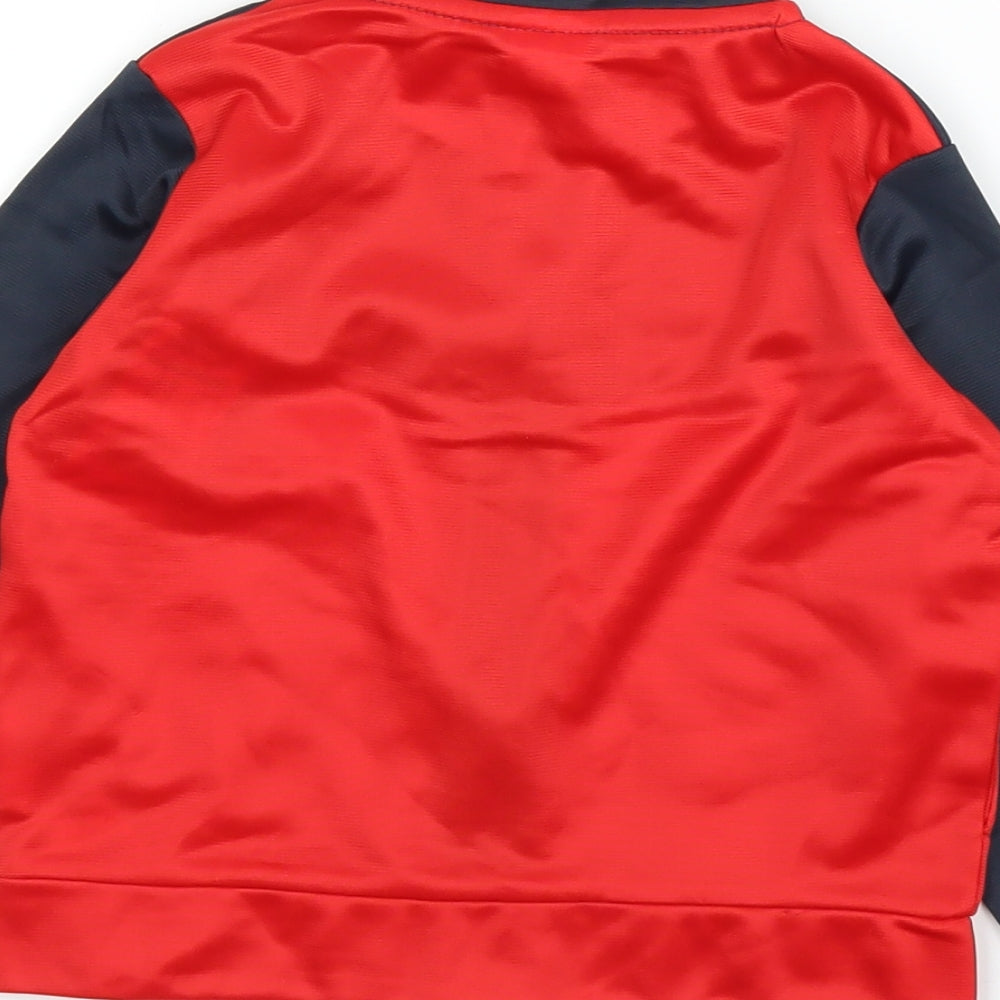 Doone Boys Red   Full Zip Jumper Size 2-3 Years