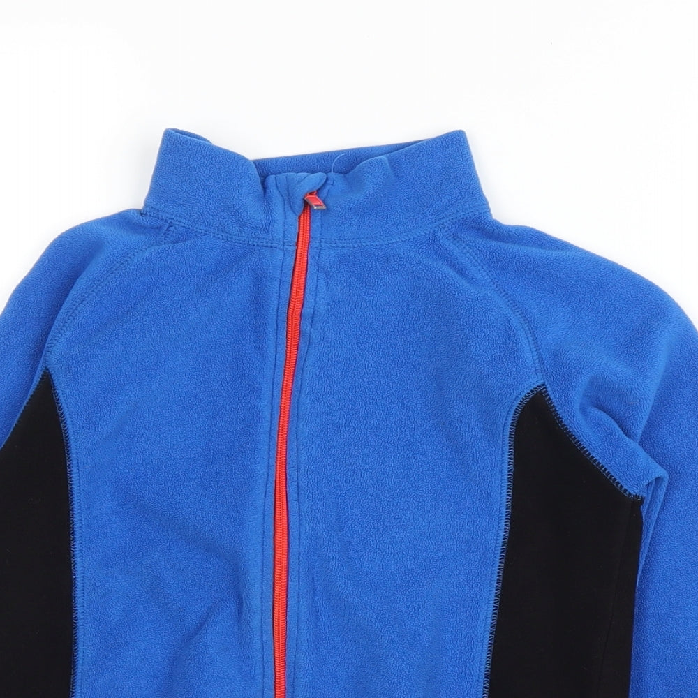 Preworn Boys Blue   Full Zip Jumper Size 7-8 Years